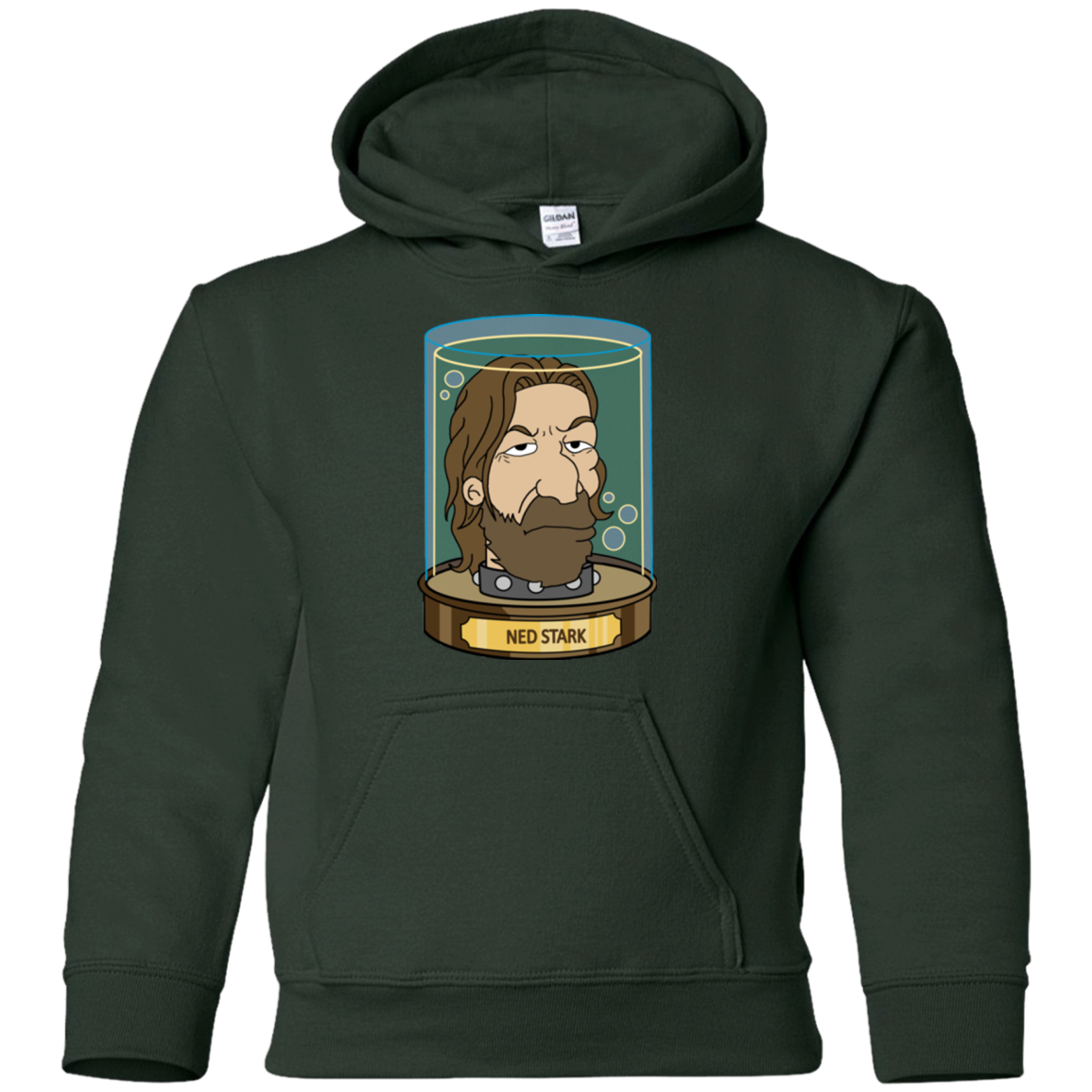 Ned Stark Head Youth Hoodie