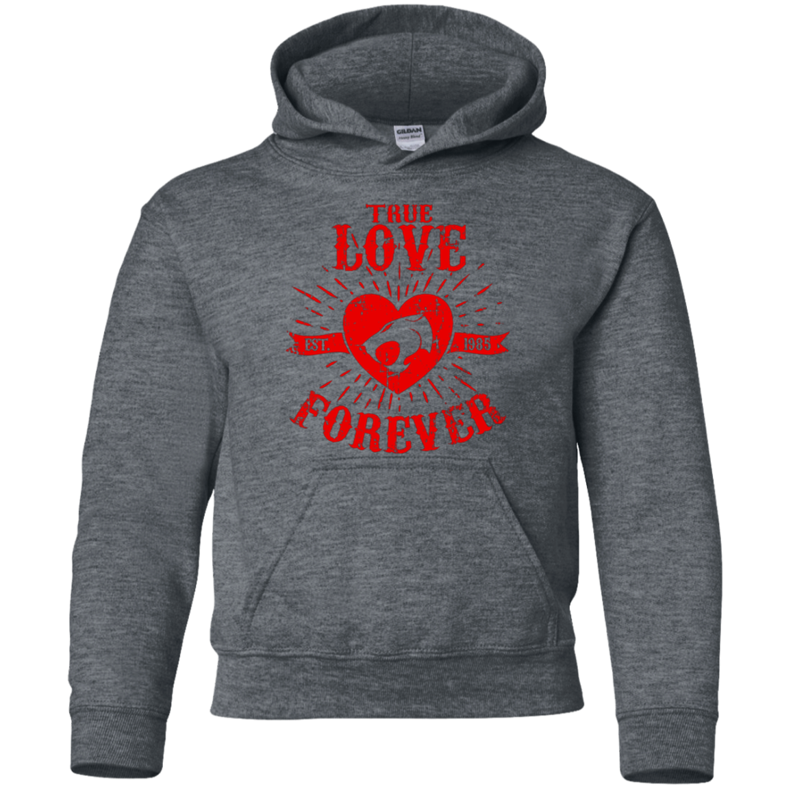 True Love Forever Thunder Youth Hoodie
