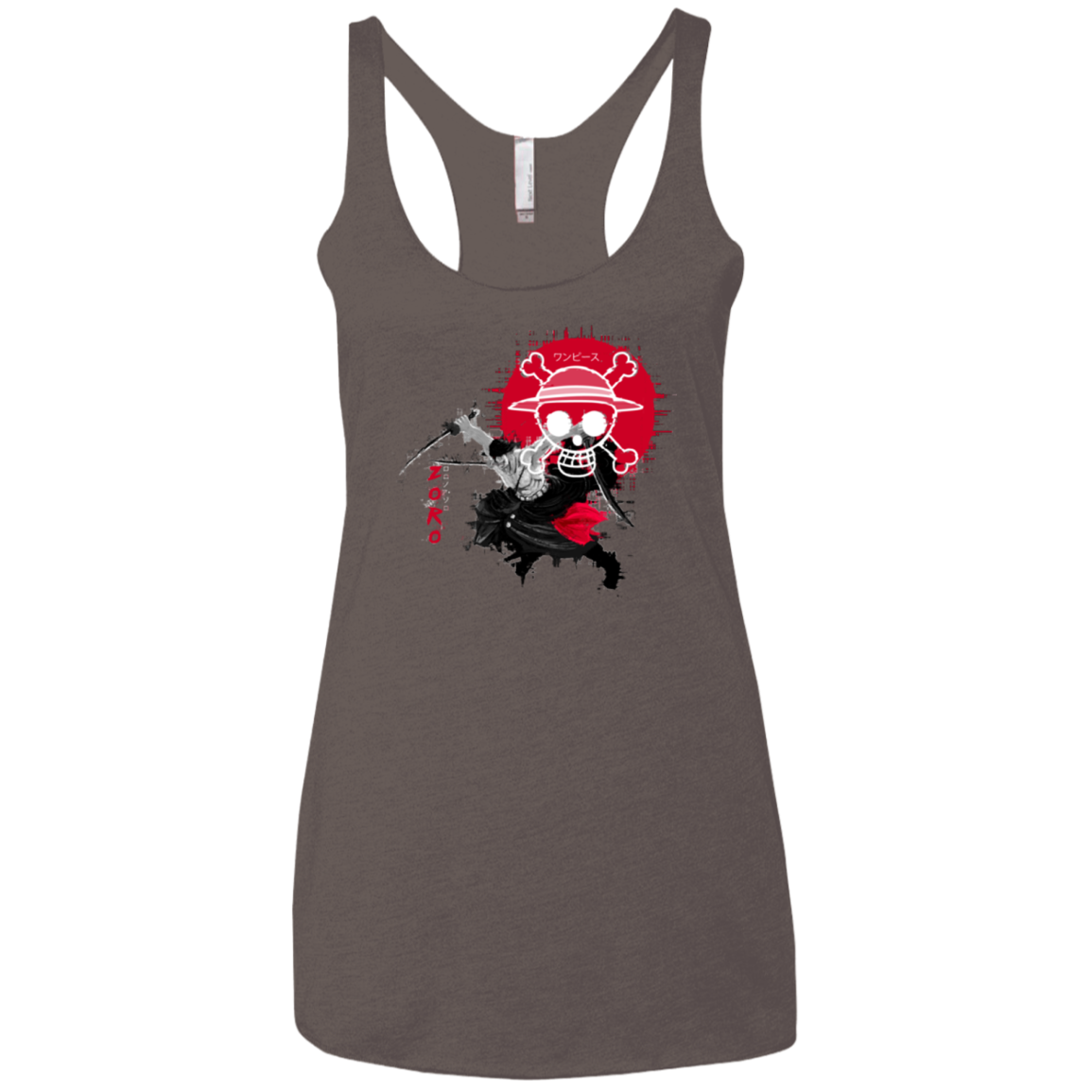Zoro Women's Triblend Racerback Tank