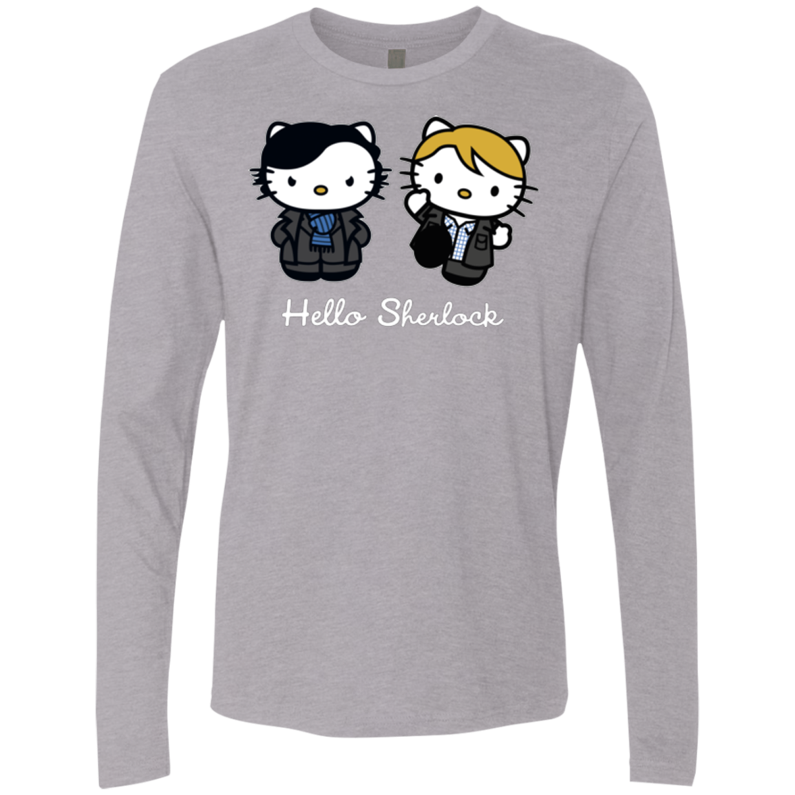 Hello Sherlock Men's Premium Long Sleeve