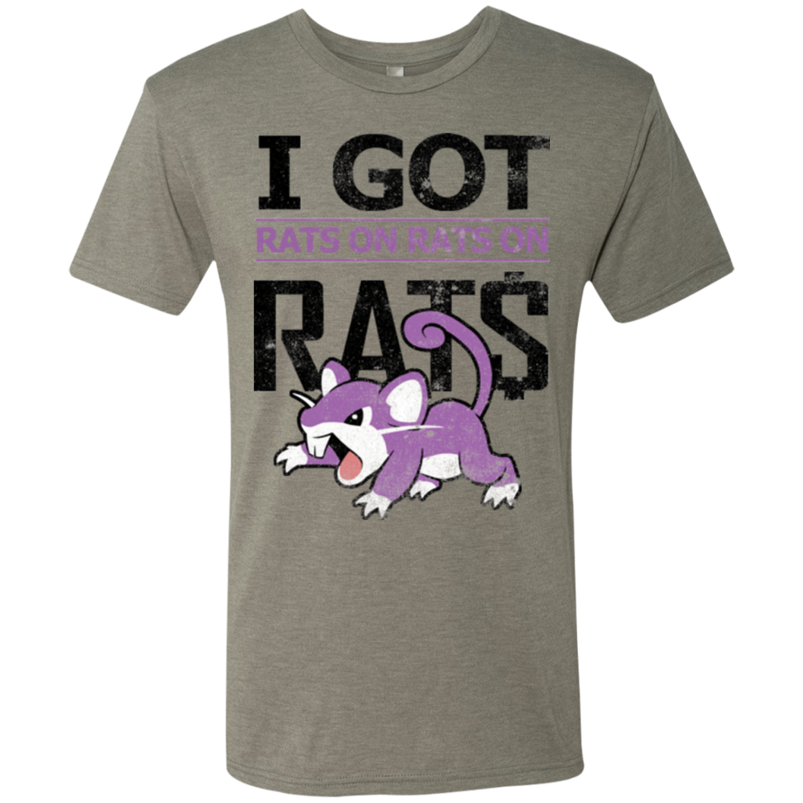 Rats on rats on rats Men's Triblend T-Shirt
