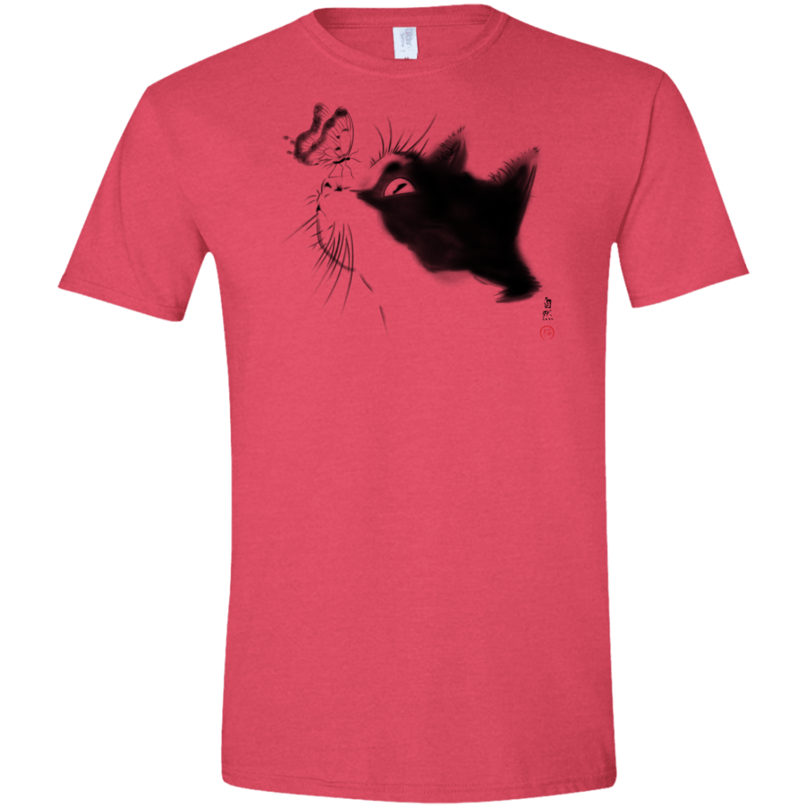 Curious Cat Men's Semi-Fitted Softstyle