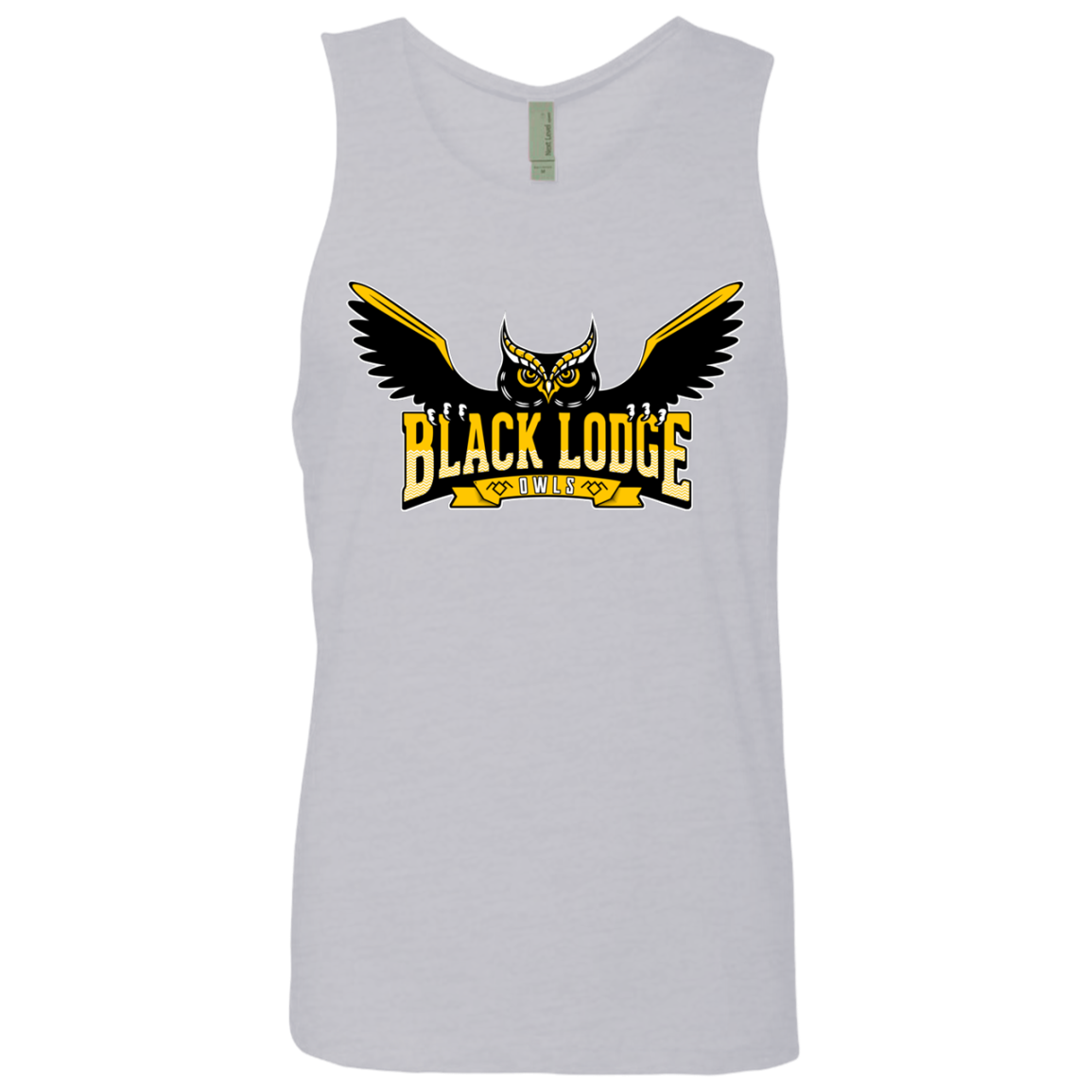 Black Lodge Owls Men's Premium Tank Top