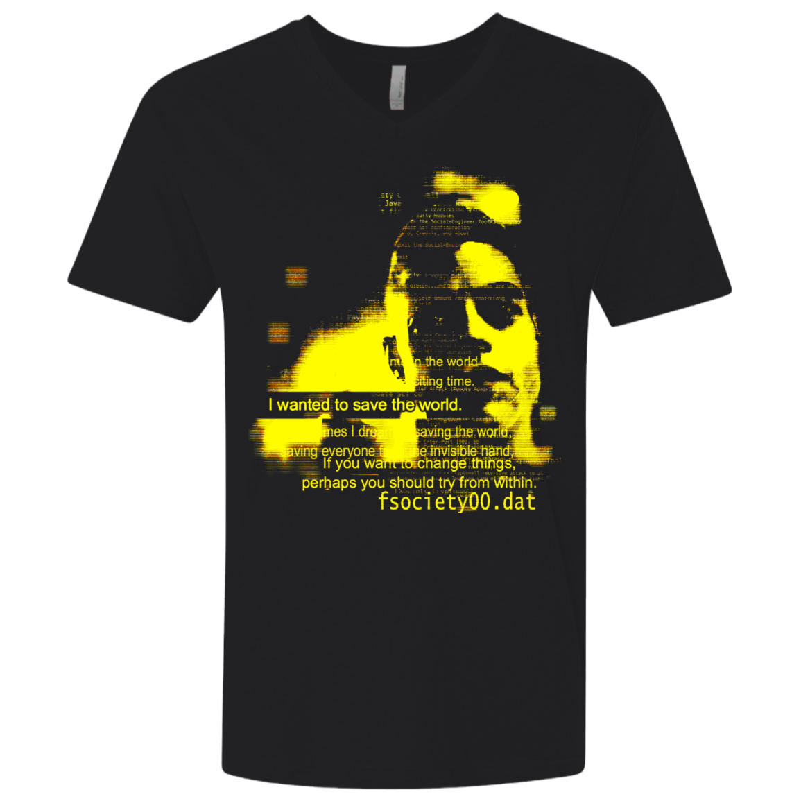 Save the World Men's Premium V-Neck