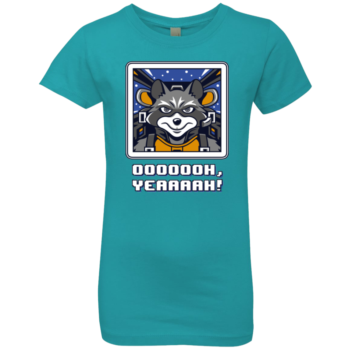 Star Raccoon Girls Premium T-Shirt