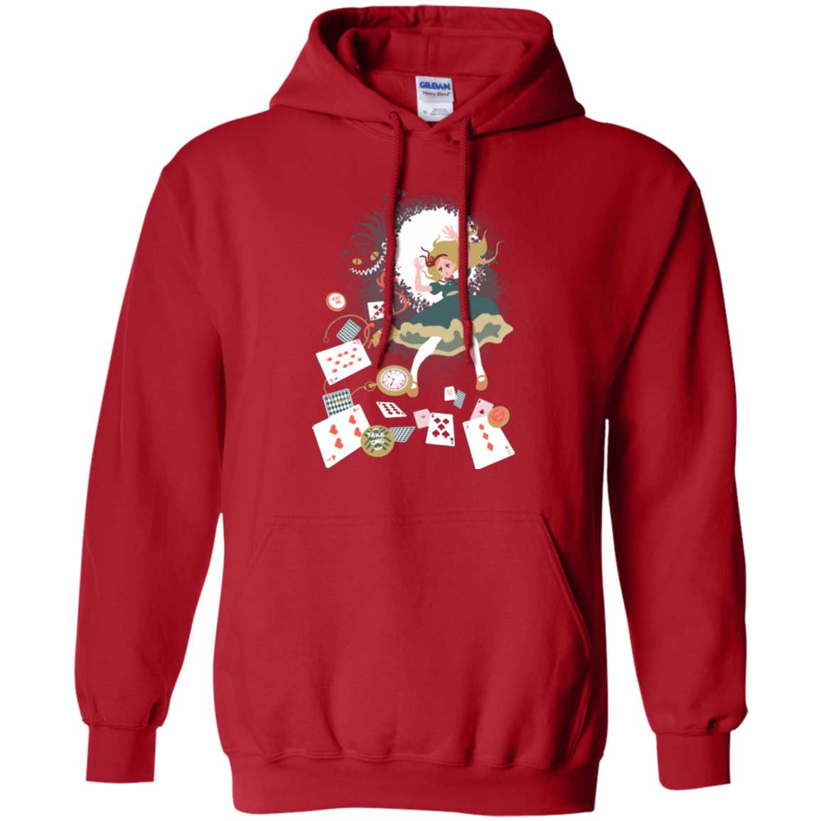 Down the rabbit hole Pullover Hoodie