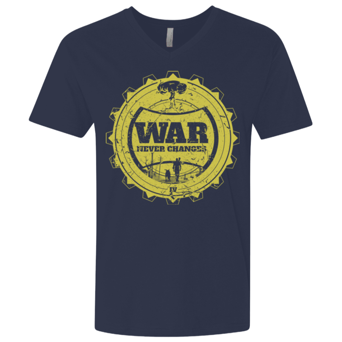 War never changes (2) Men's Premium V-Neck