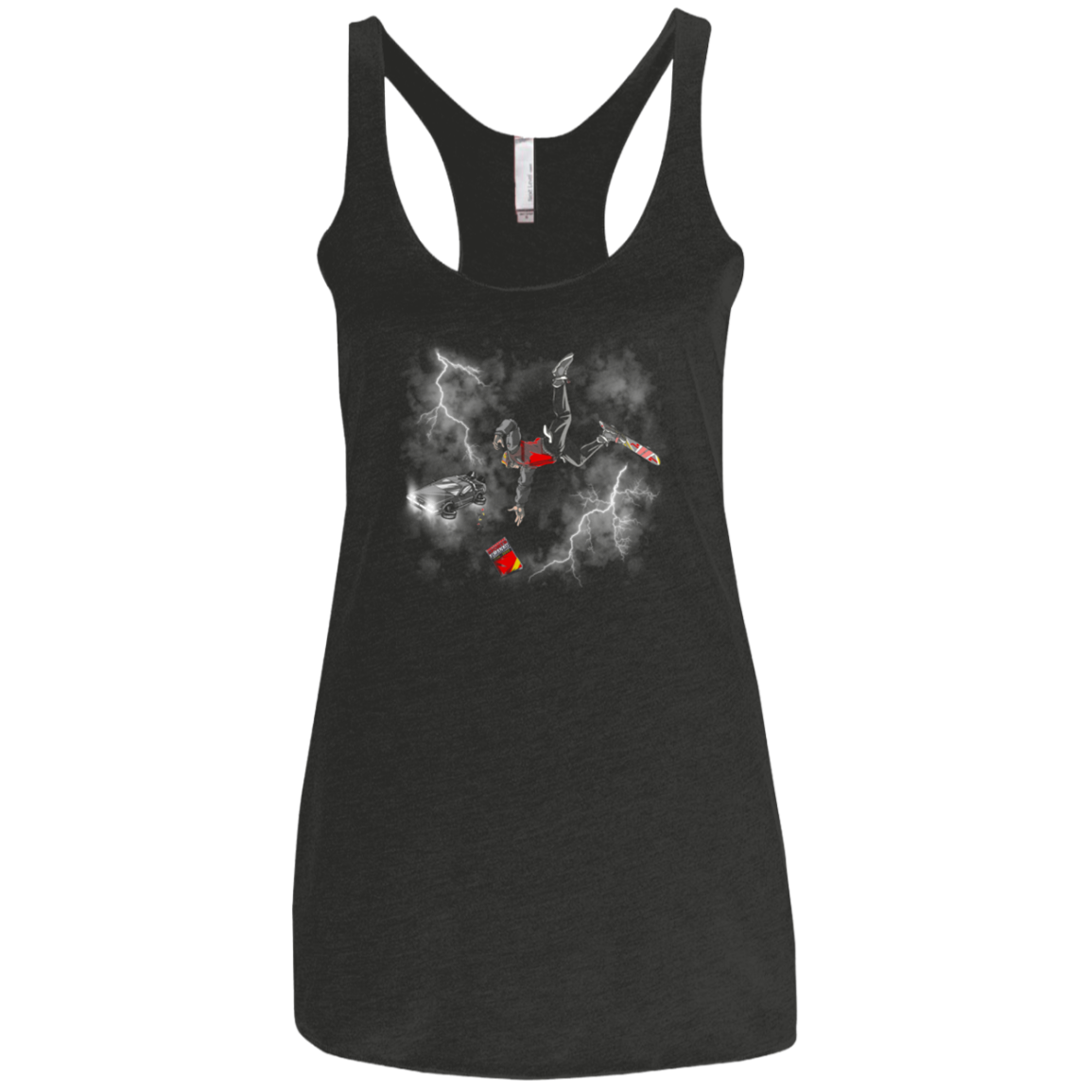 Get the almnanac wipe away the debt Women's Triblend Racerback Tank