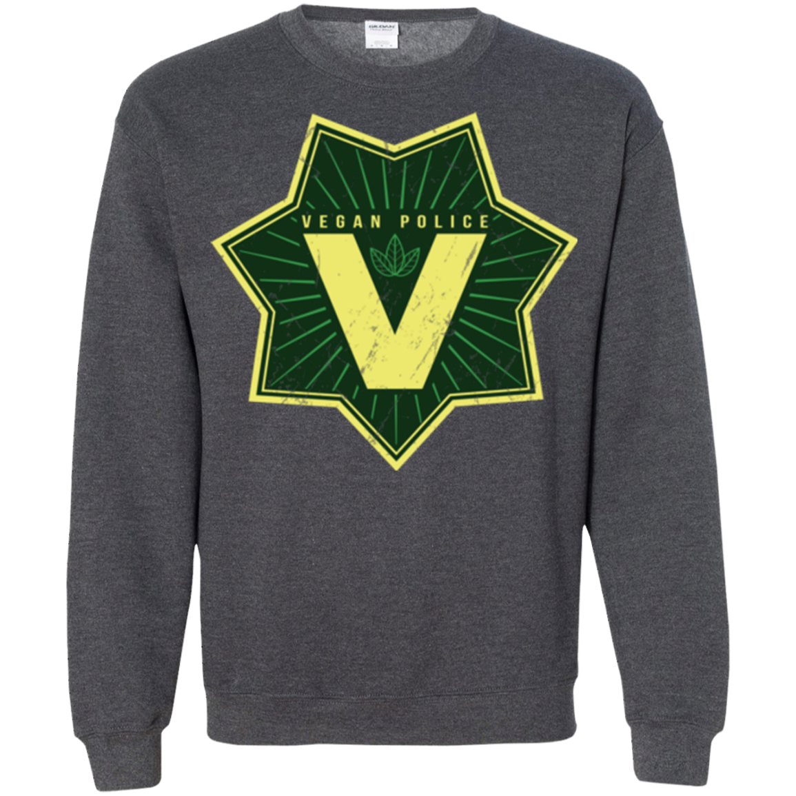 Vegan Police Crewneck Sweatshirt