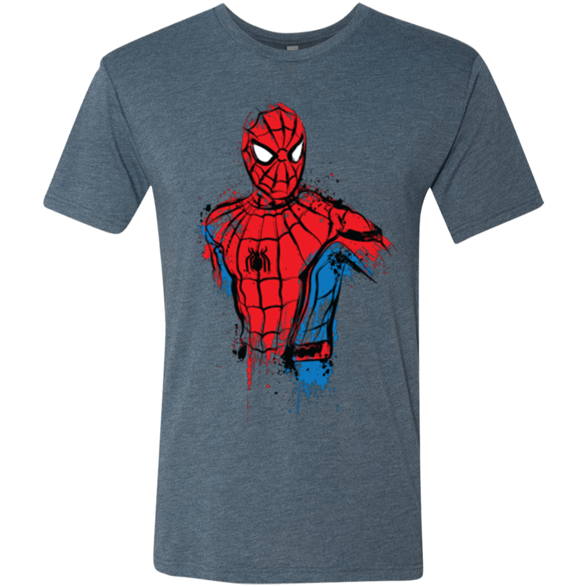 Spiderman- Friendly Neighborhood Men's Triblend T-Shirt