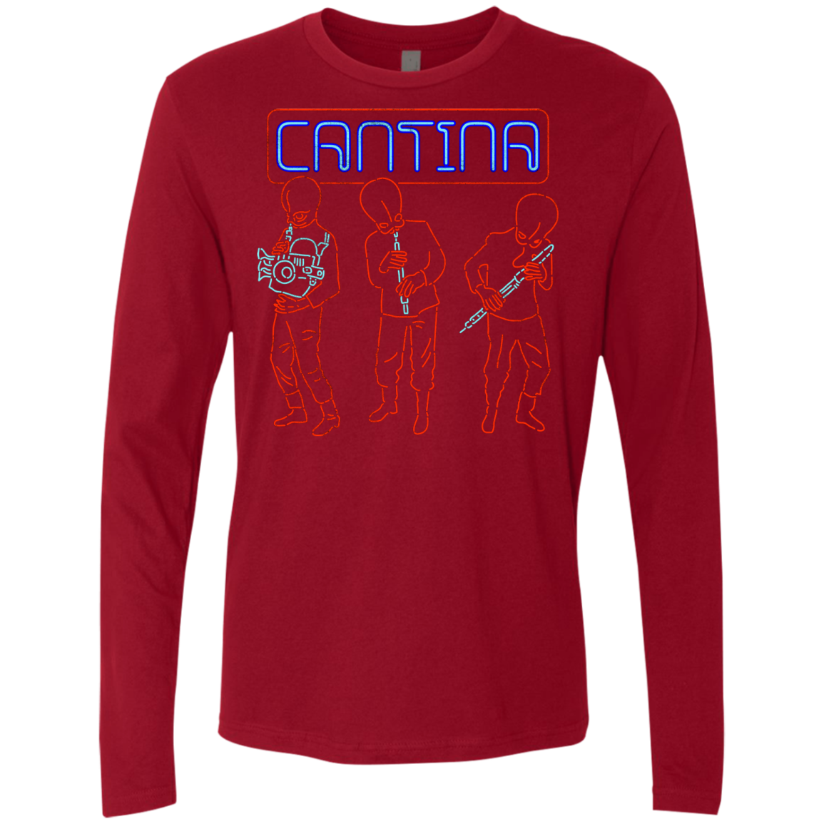 Cantina Bar Men's Premium Long Sleeve