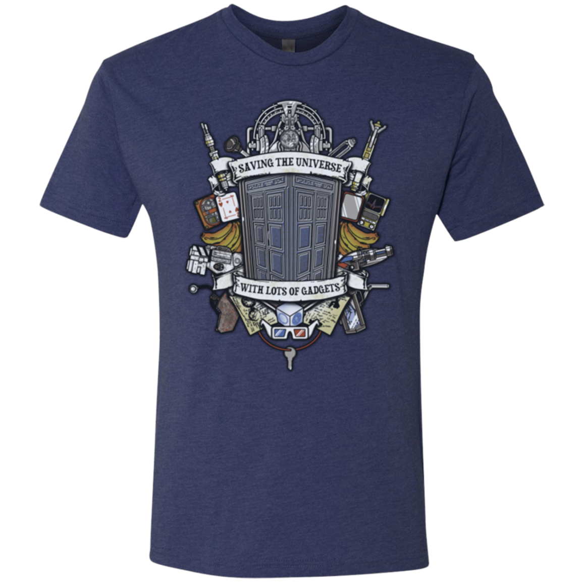 Timelord Crest Men's Triblend T-Shirt