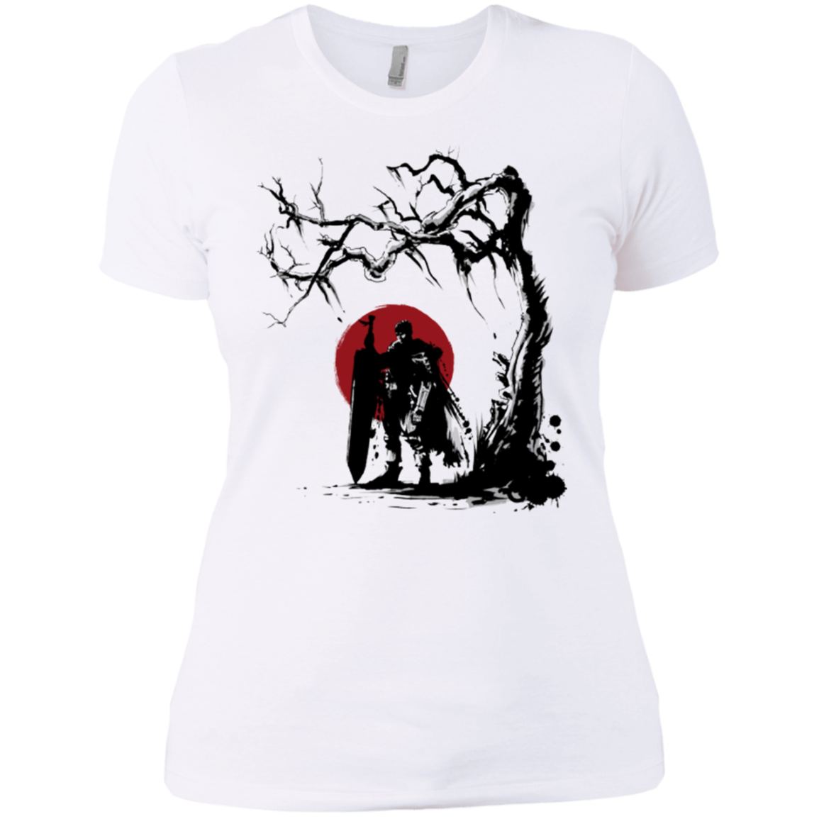 Black Swordsman under the sun Women's Premium T-Shirt