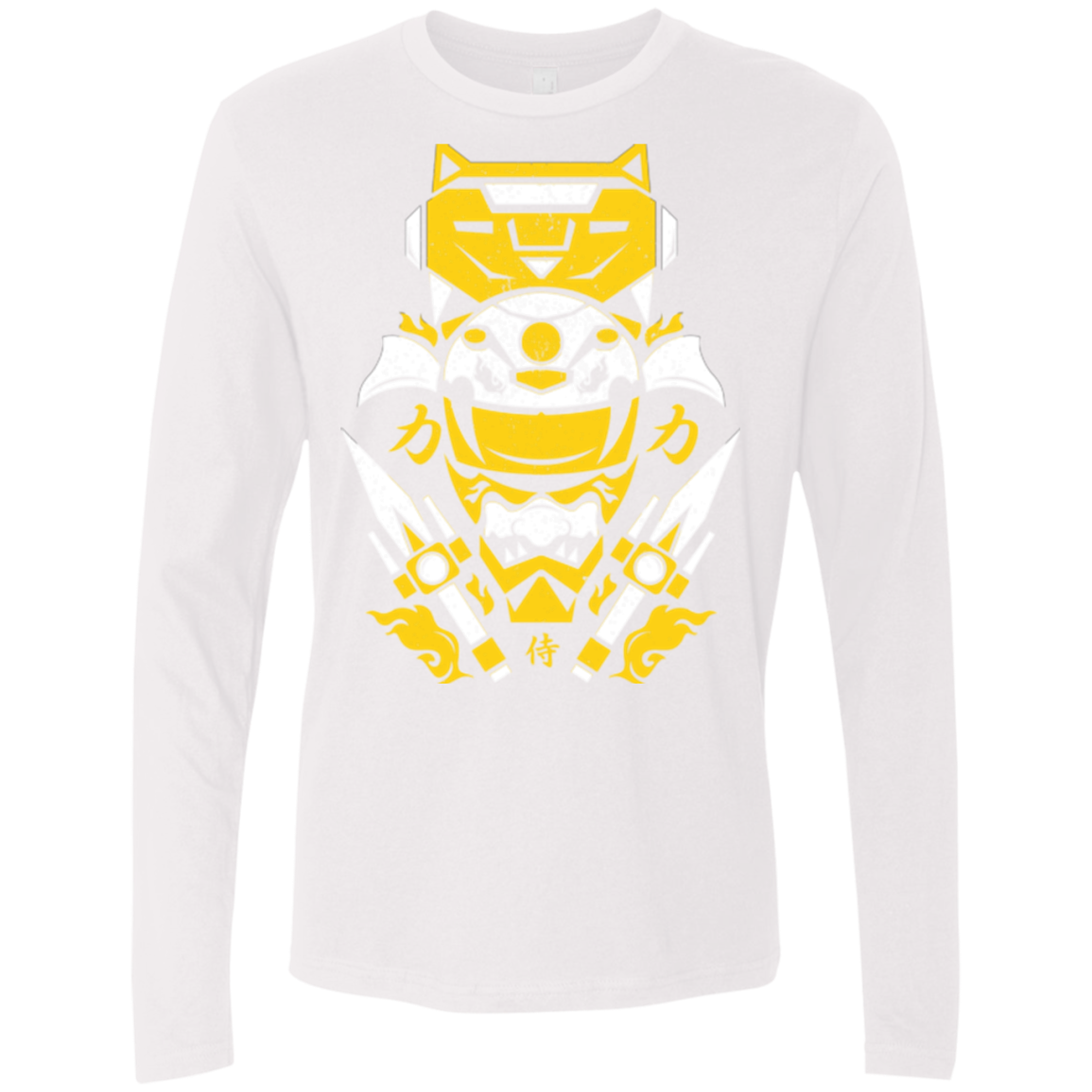 Yellow Ranger Men's Premium Long Sleeve