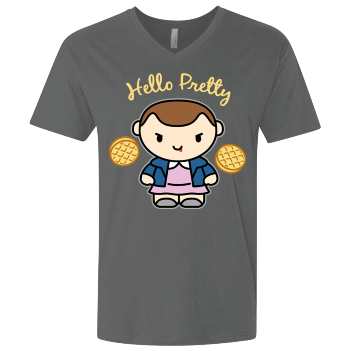 Hello Pretty Men's Premium V-Neck