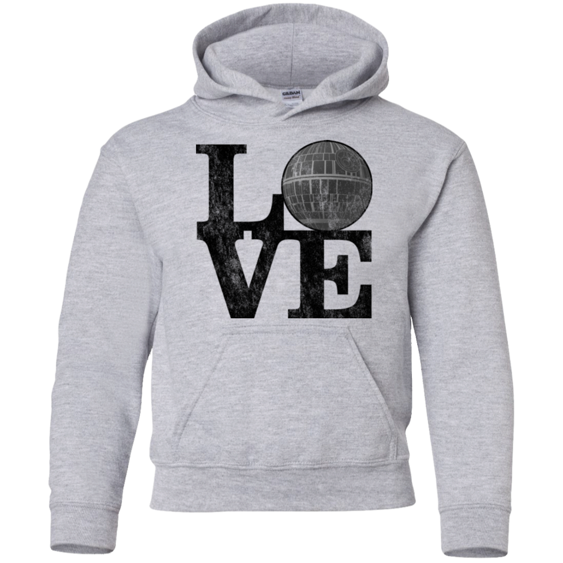 LOVE Deathstar 1 Youth Hoodie