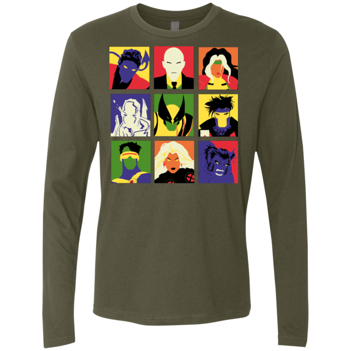 X pop Men's Premium Long Sleeve