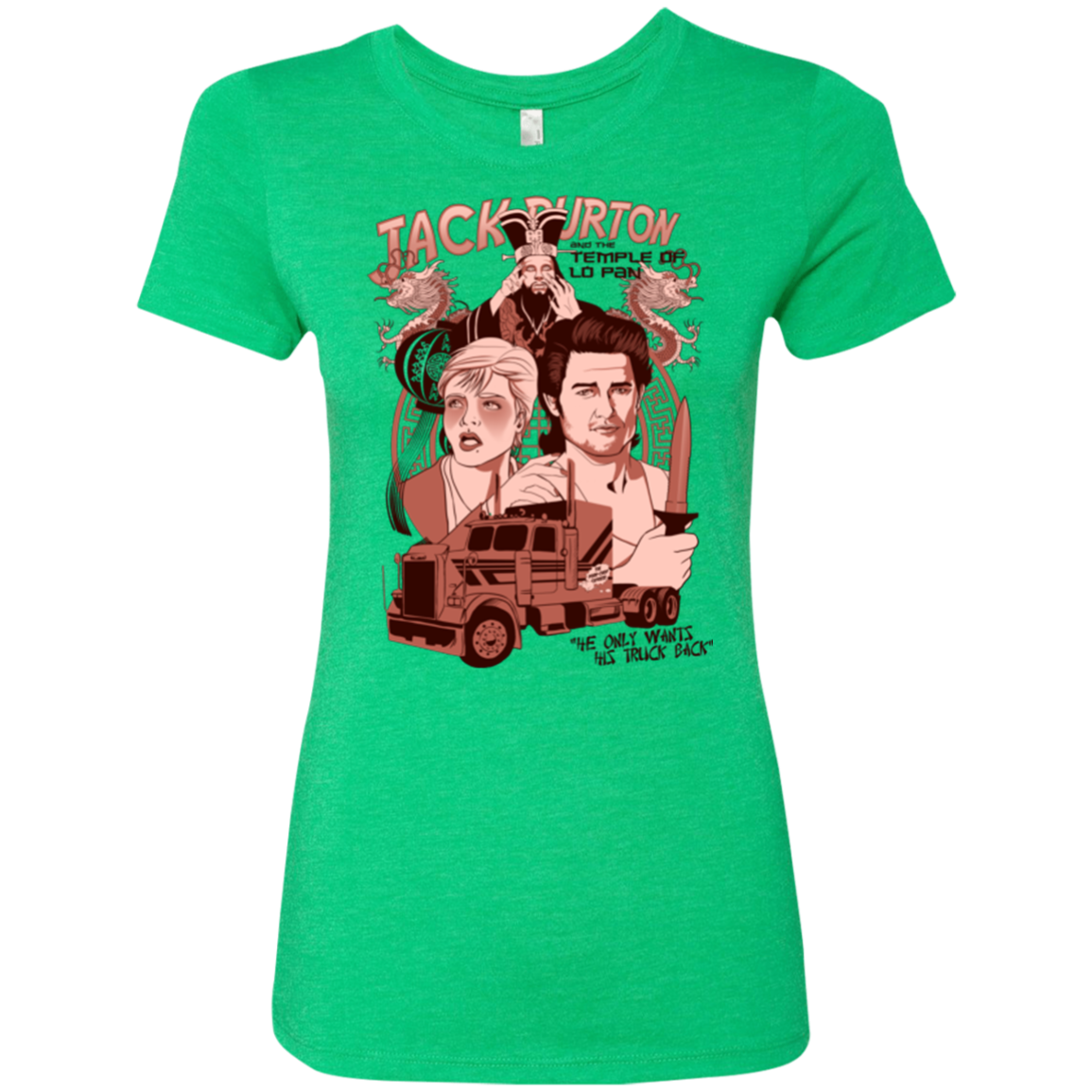 The Temple of Lo Pan Women's Triblend T-Shirt