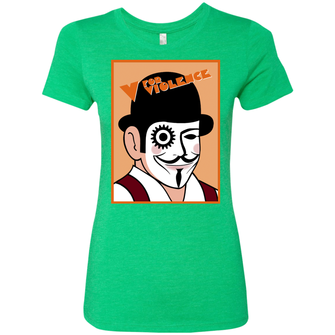 V for Violence Women's Triblend T-Shirt