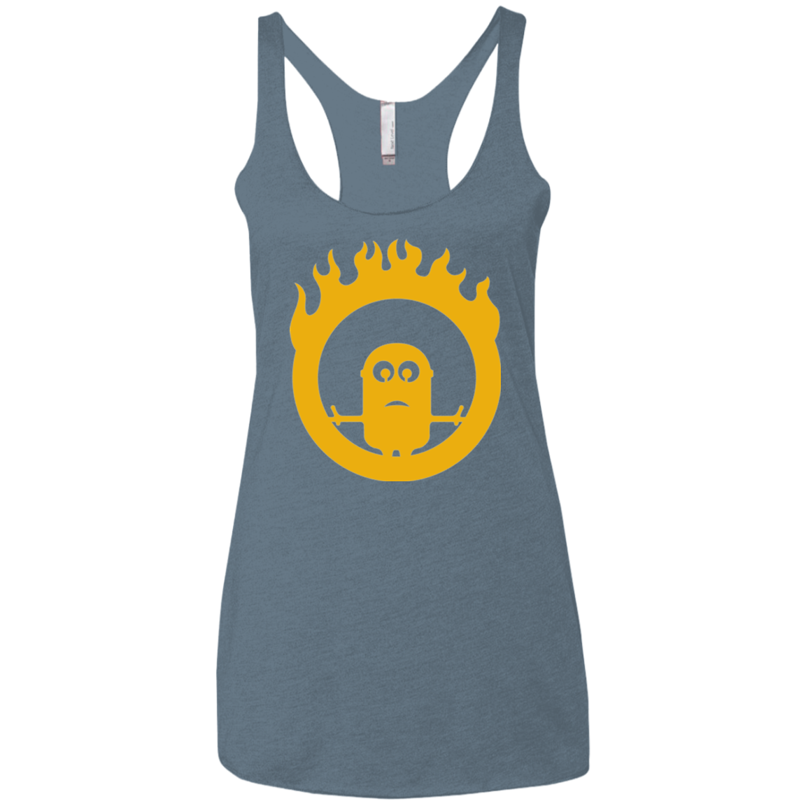 War Minions Women's Triblend Racerback Tank