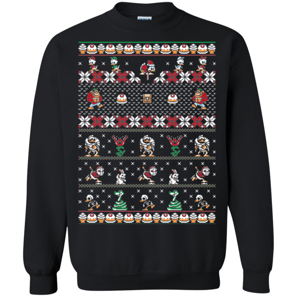 Merry Christmas Uncle Scrooge Crewneck Sweatshirt