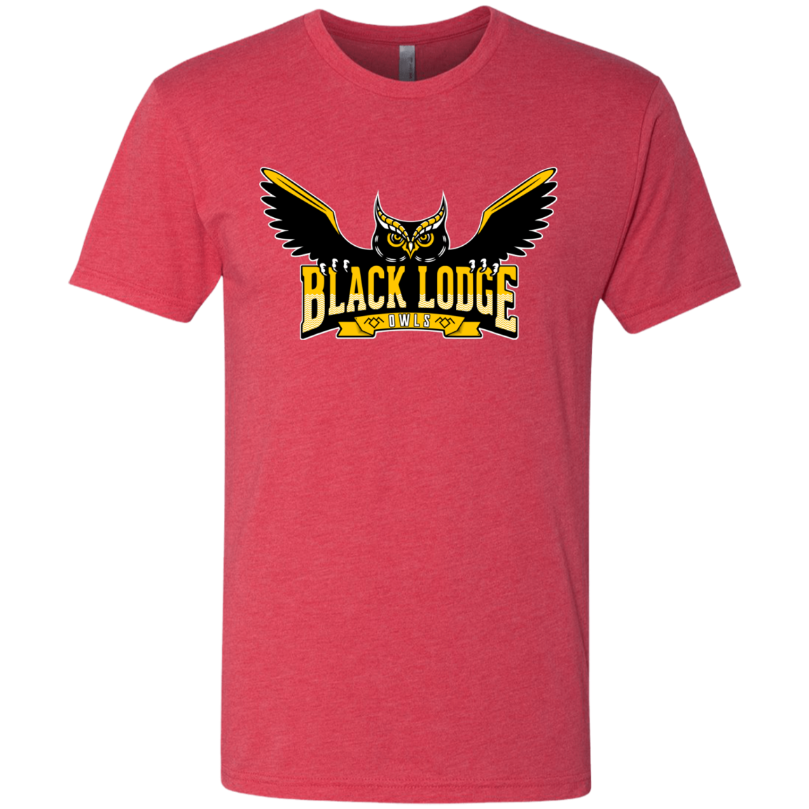 Black Lodge Owls Men's Triblend T-Shirt