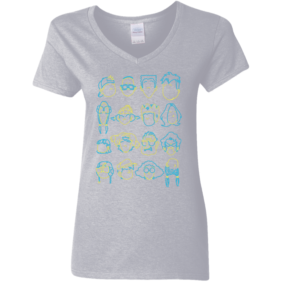 RECESS Women's V-Neck T-Shirt
