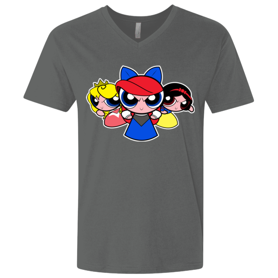 Princess Puff Girls Men's Premium V-Neck