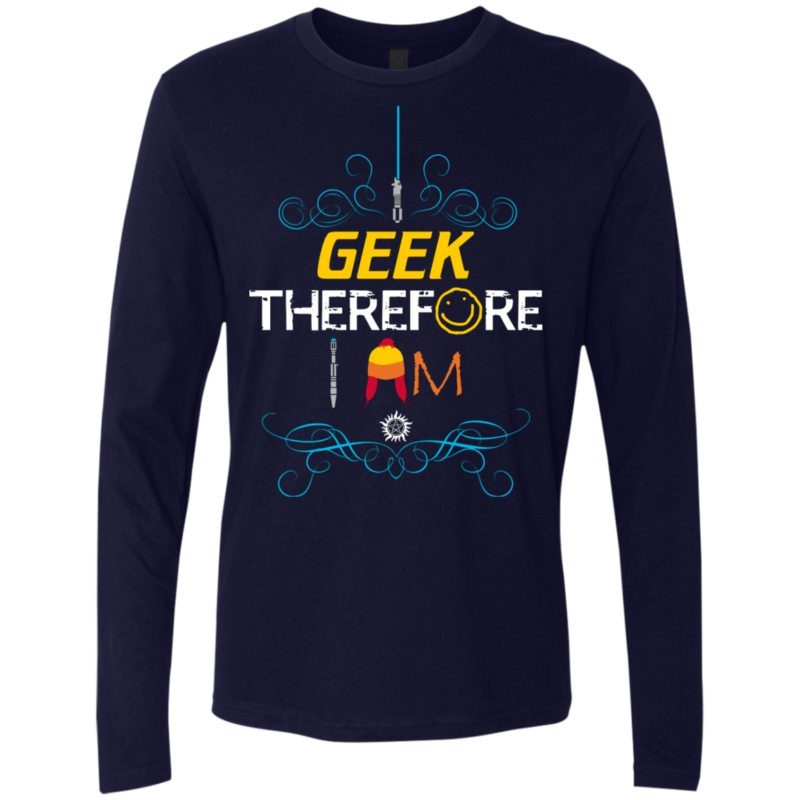 I GEEK vol 2 Men's Premium Long Sleeve