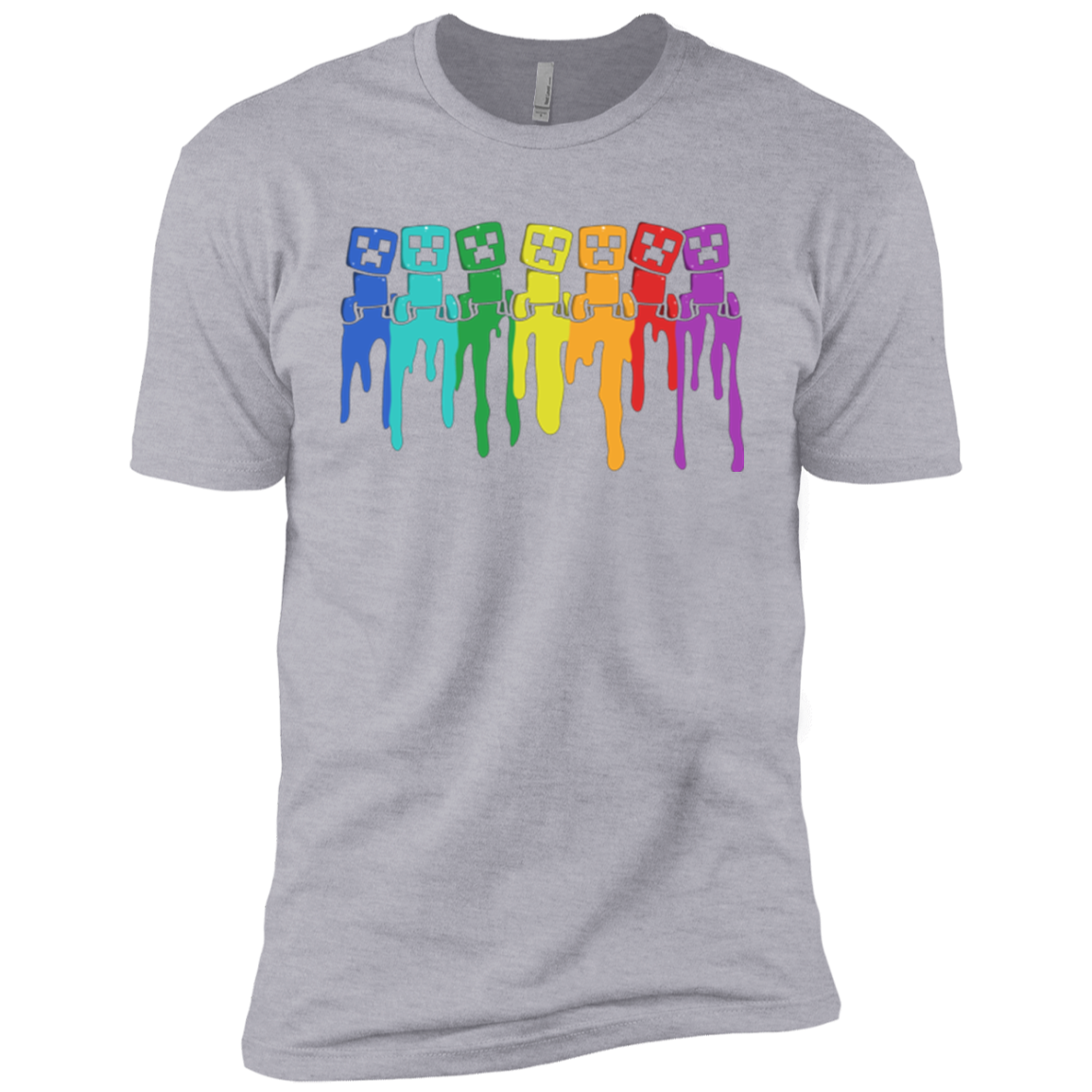 Rainbow Creeps Boys Premium T-Shirt