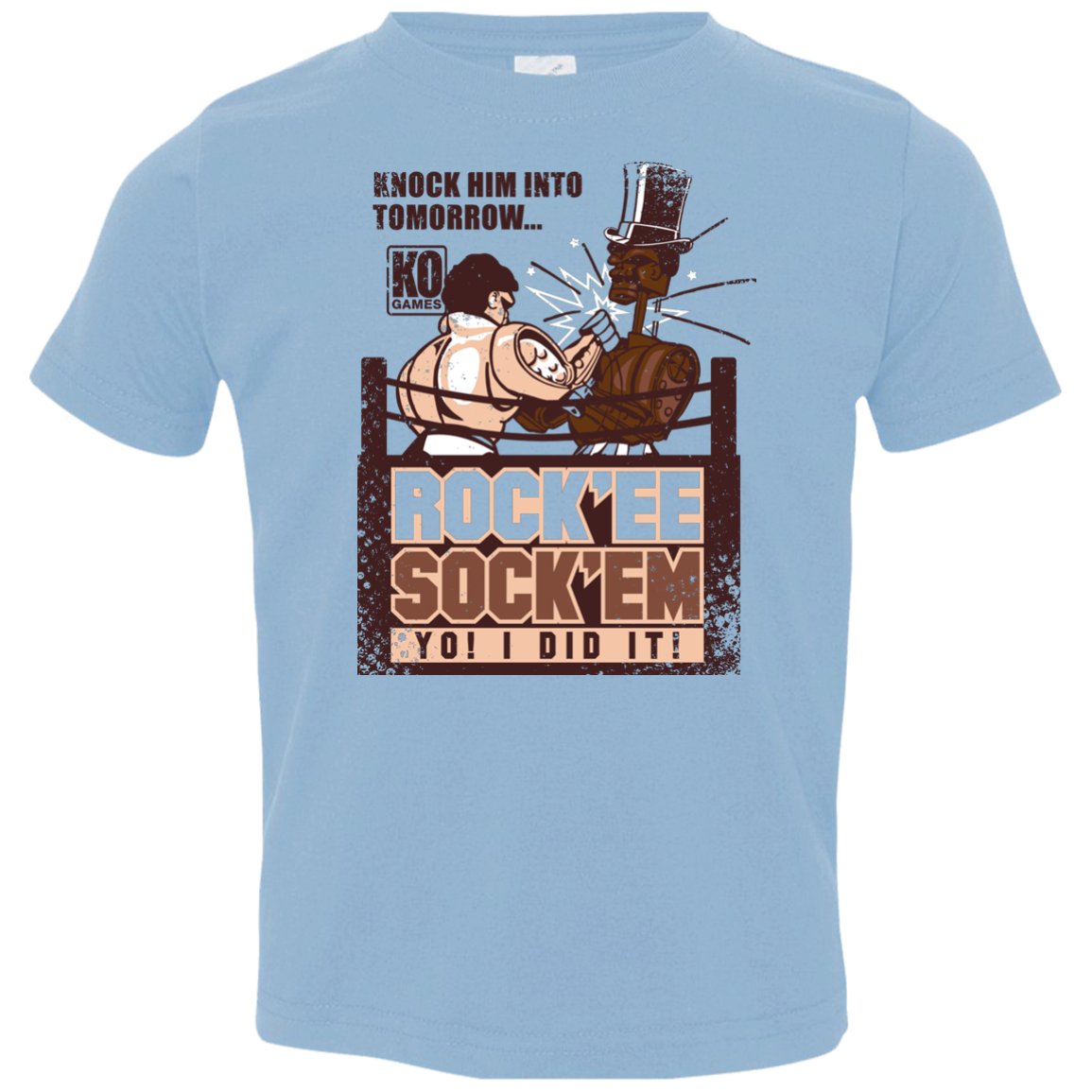 Rockee Sockem Toddler Premium T-Shirt