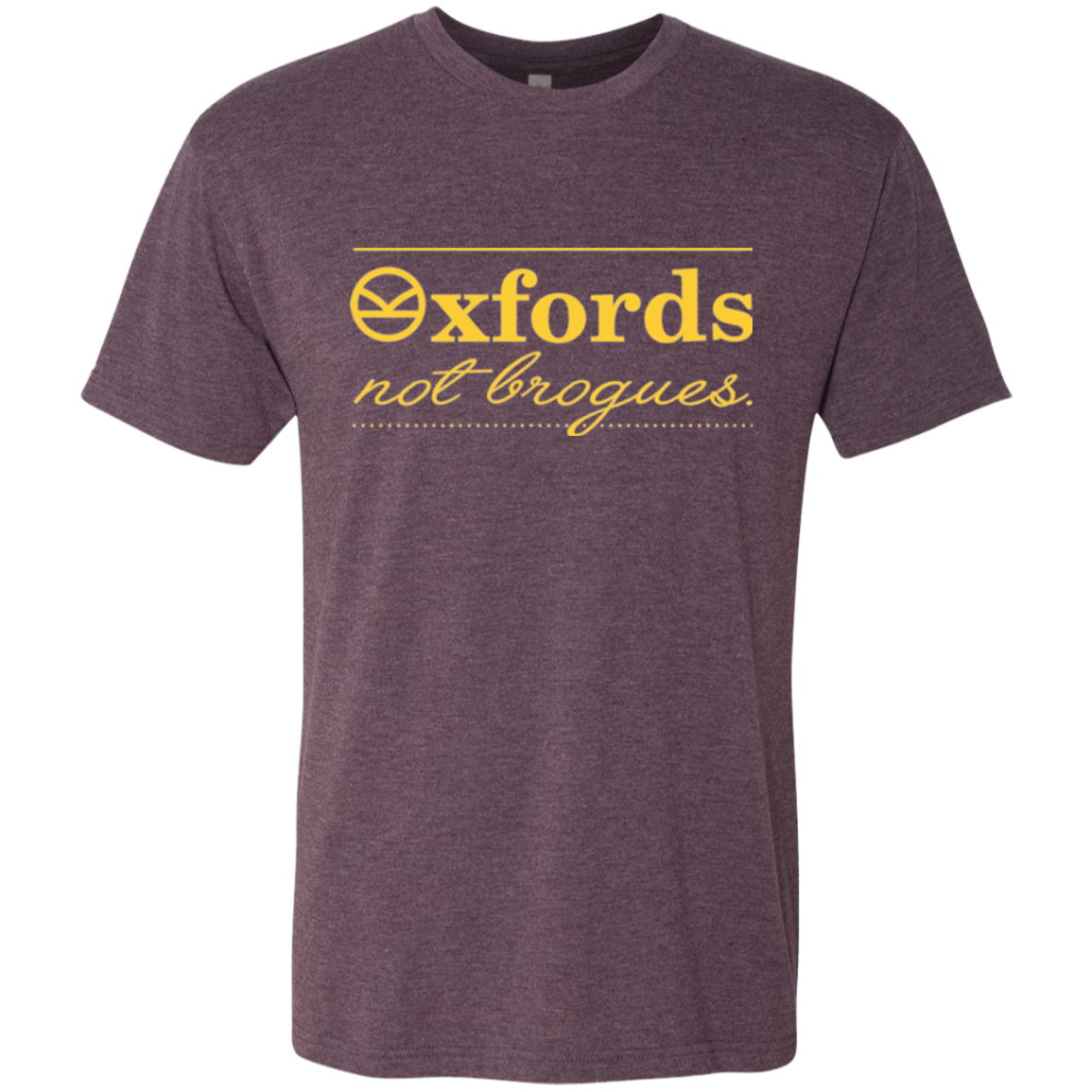 Oxfords Not Brogues Men's Triblend T-Shirt