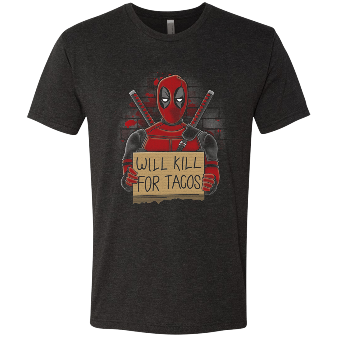 Will Kill for Tacos Men's Triblend T-Shirt