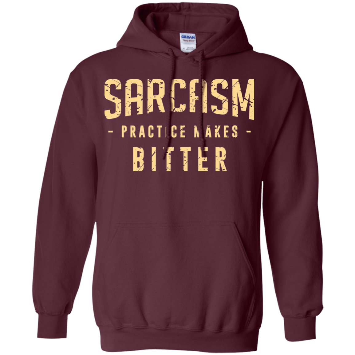 PRACTICE MAKES BITTER Pullover Hoodie