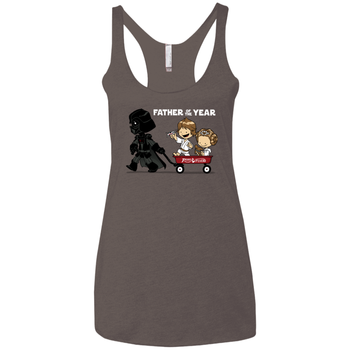 WagonRide Women's Triblend Racerback Tank
