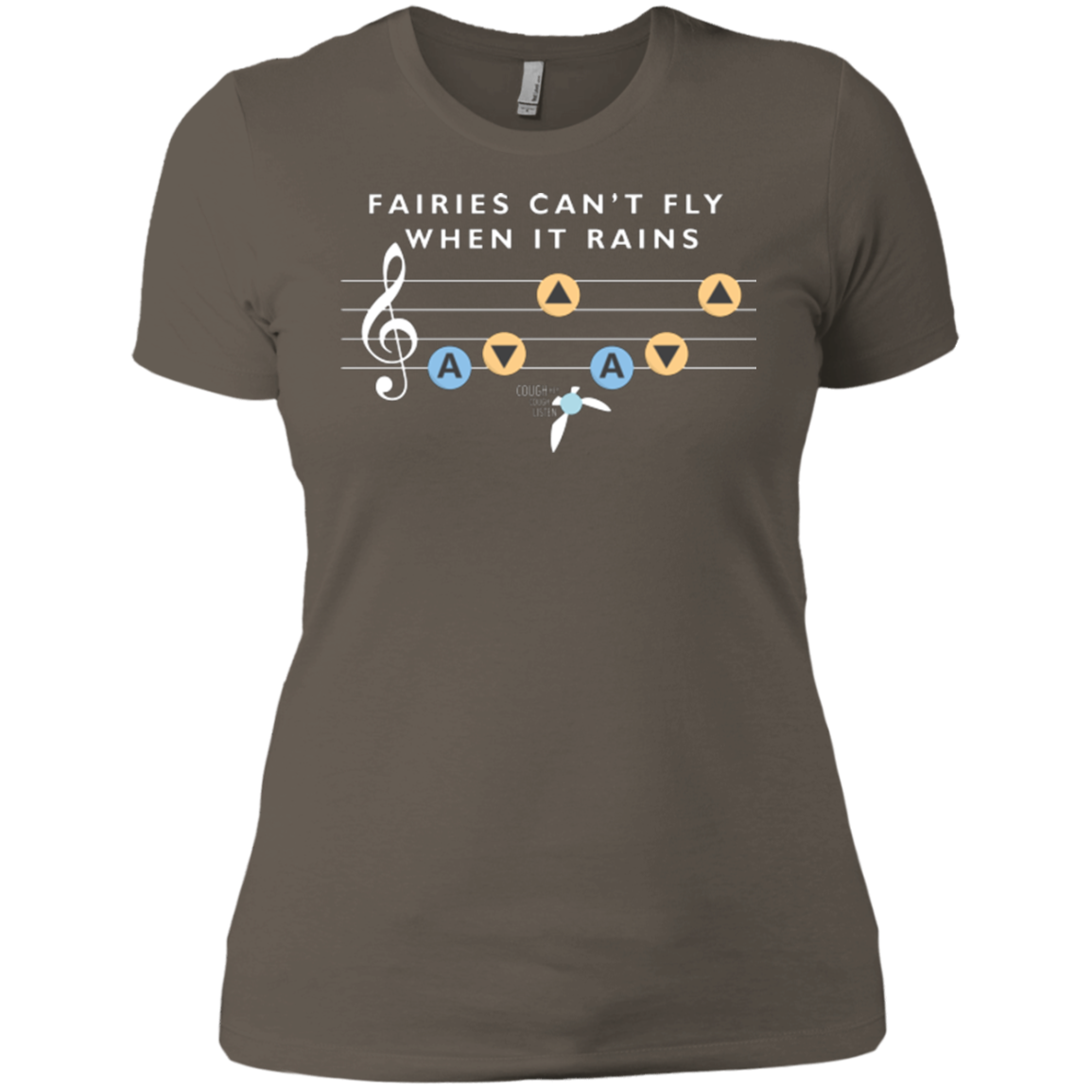 Fairies Can't Fly When It Rains Women's Premium T-Shirt
