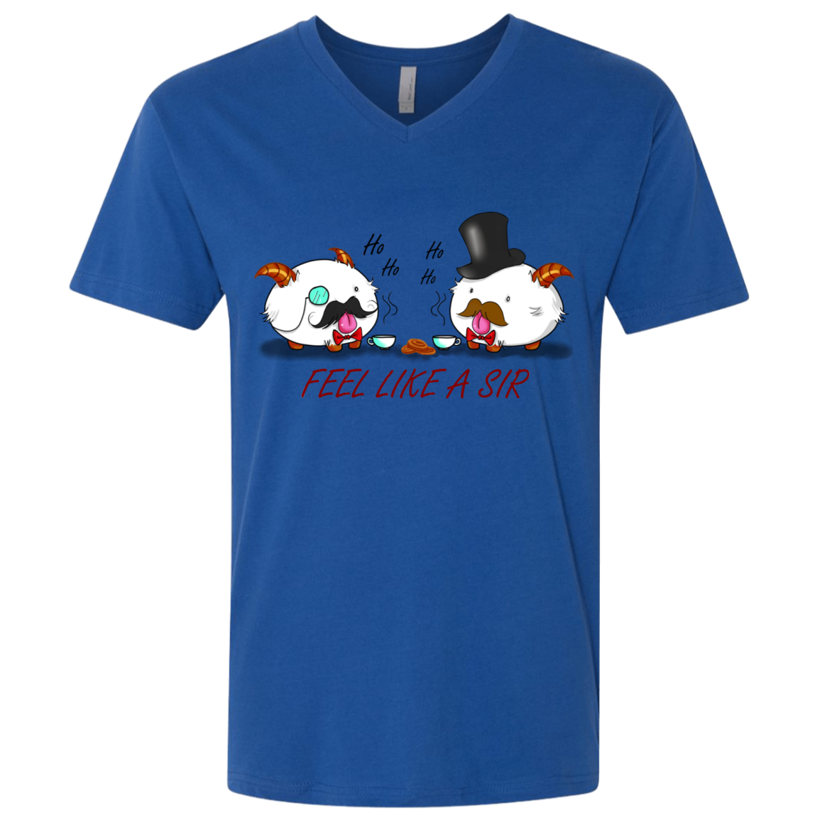 Poros like a sir Men's Premium V-Neck