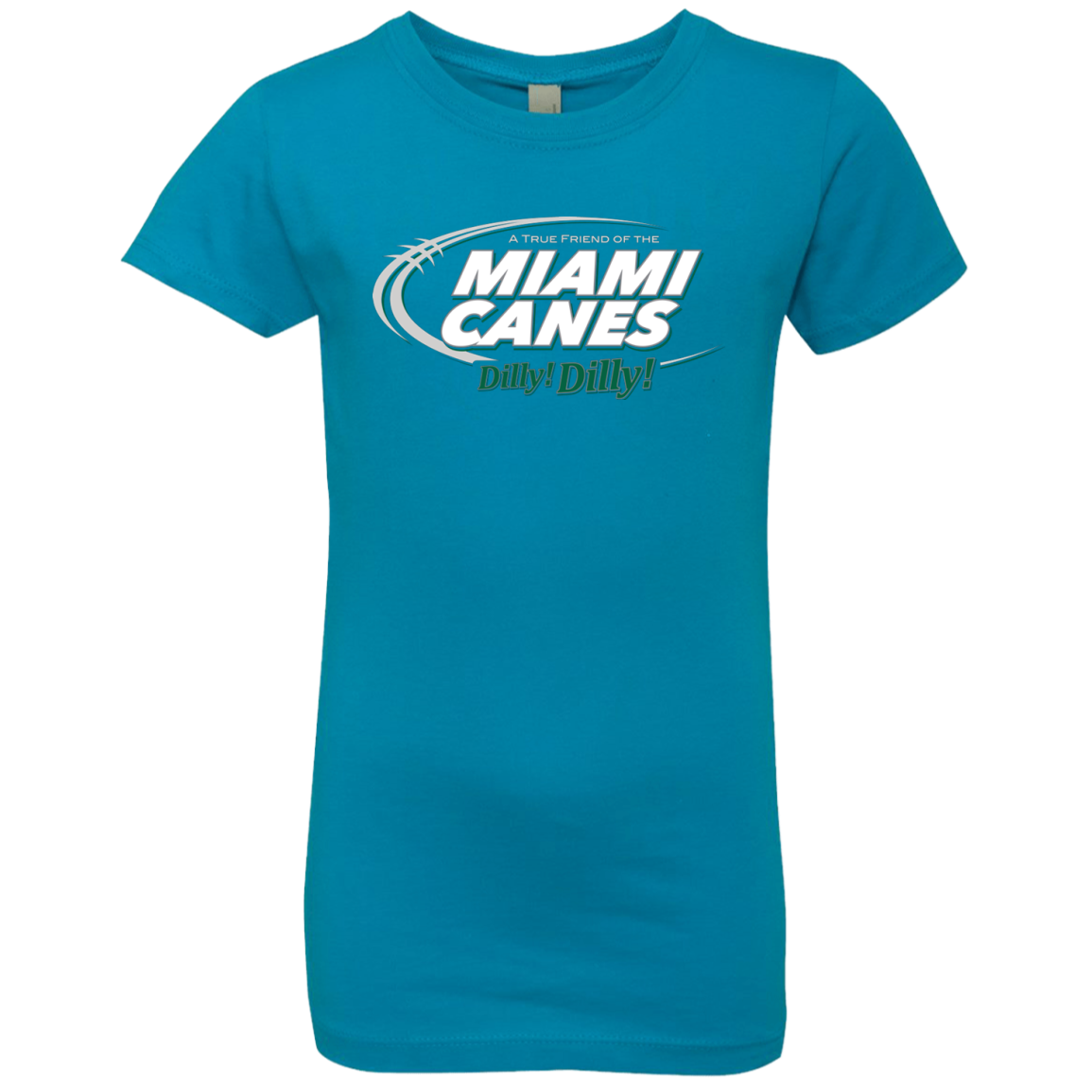 Miami Dilly Dilly Girls Premium T-Shirt