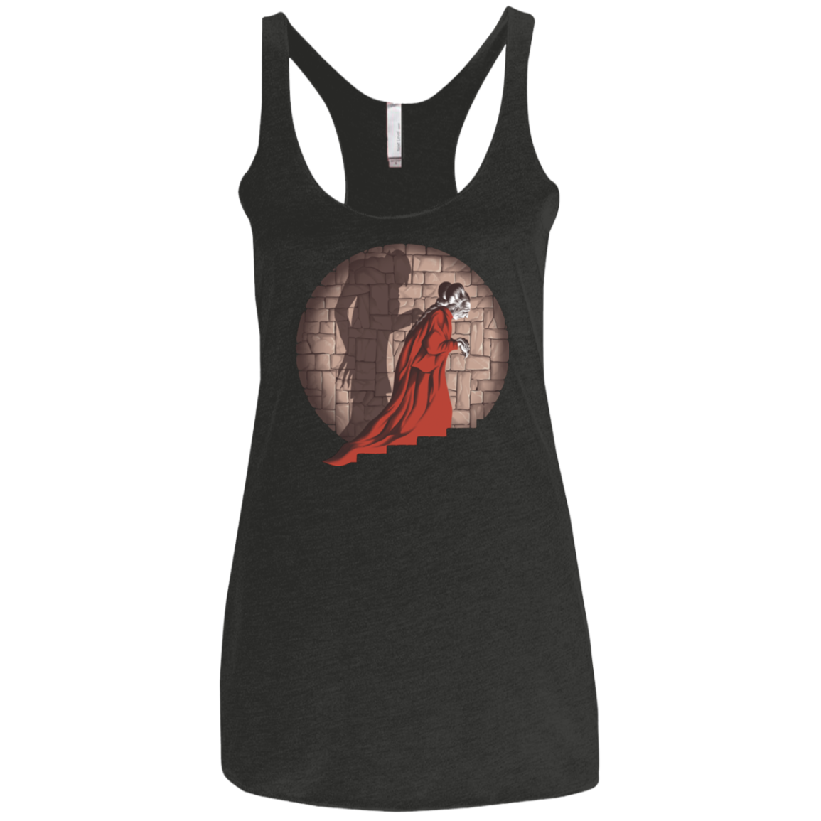 Shadow Mismatch Women's Triblend Racerback Tank