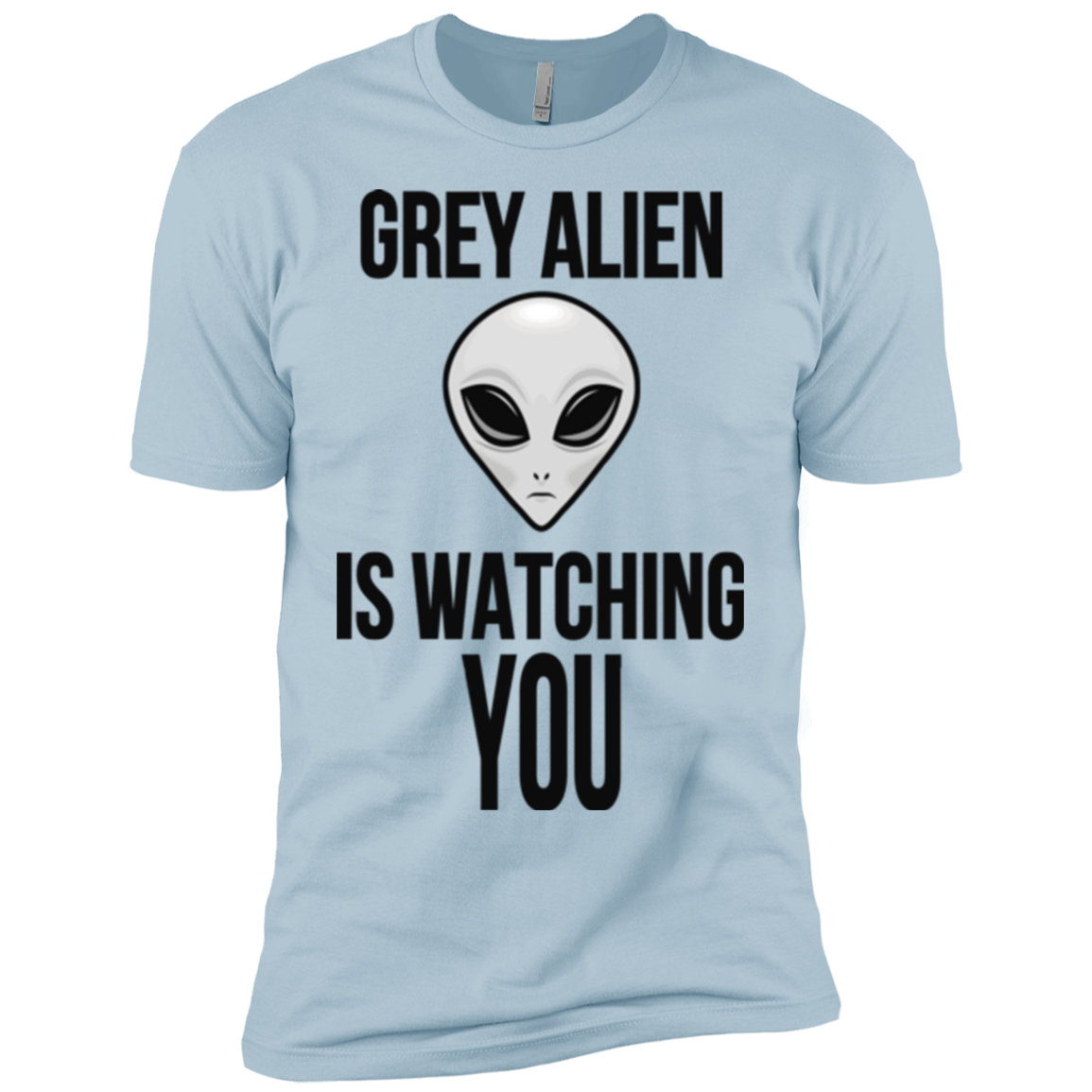 Grey Alien Boys Premium T-Shirt