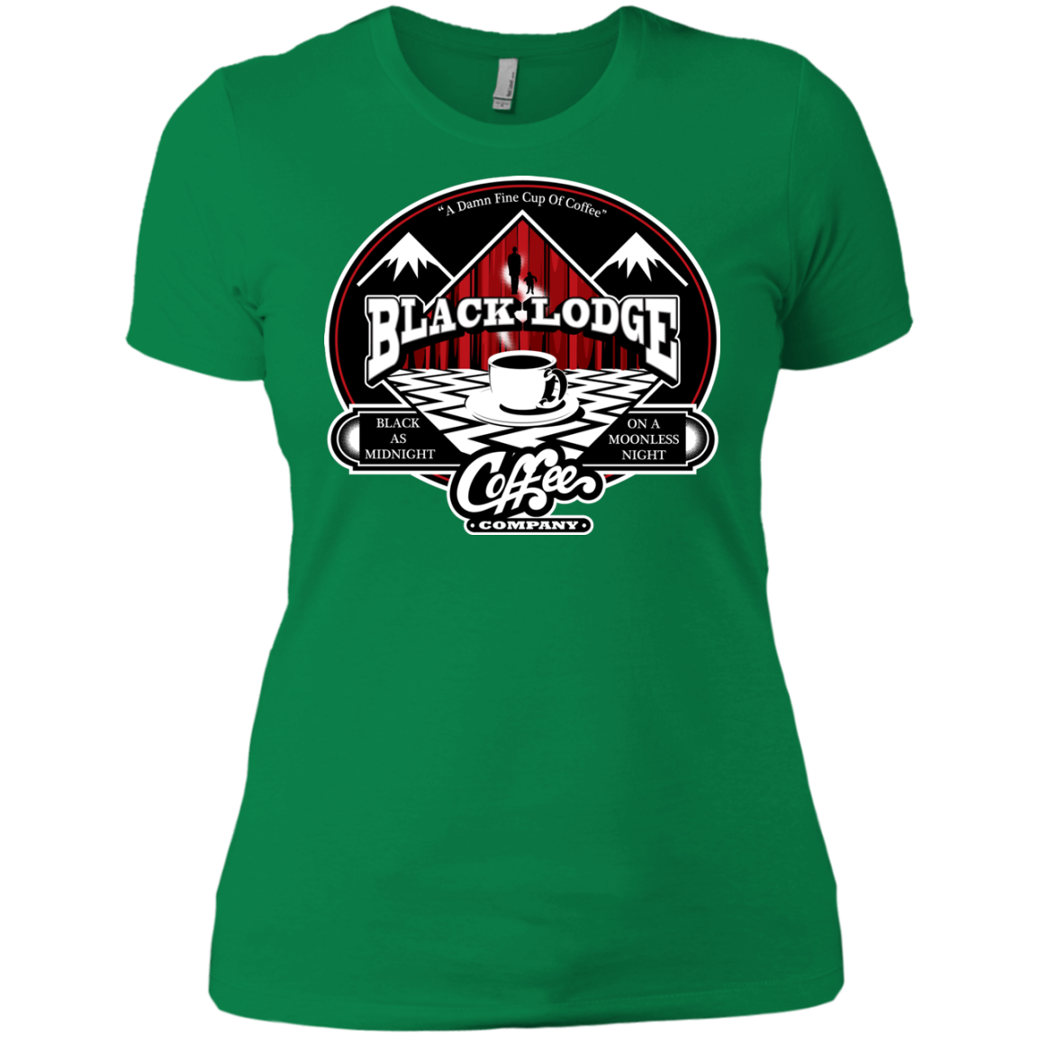 Black Lodge Coffee Company Women's Premium T-Shirt