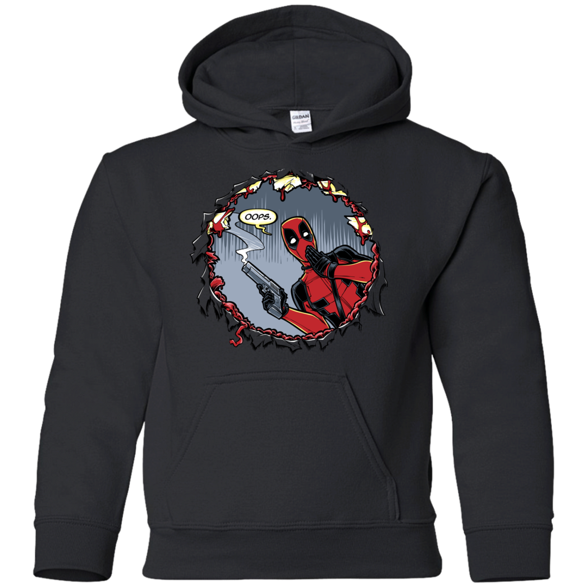 Deadpool 007 Youth Hoodie