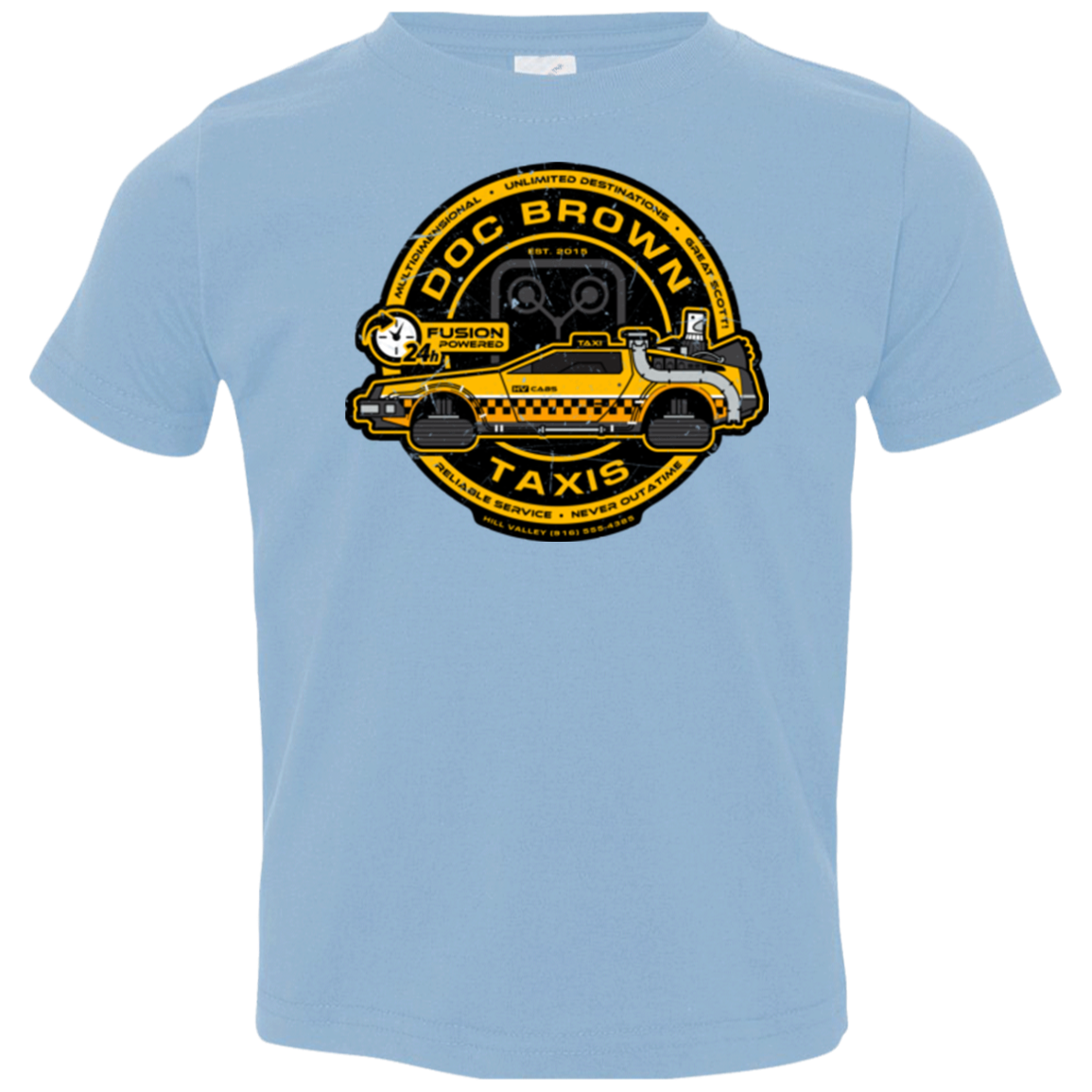 Doc Brown Taxis Toddler Premium T-Shirt