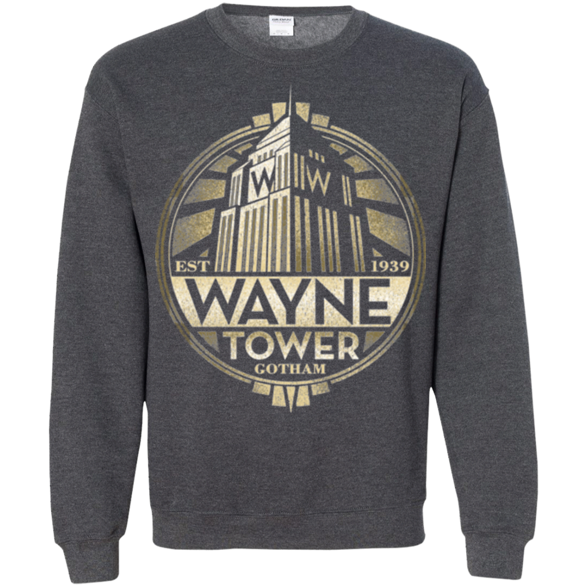 Wayne Tower Crewneck Sweatshirt