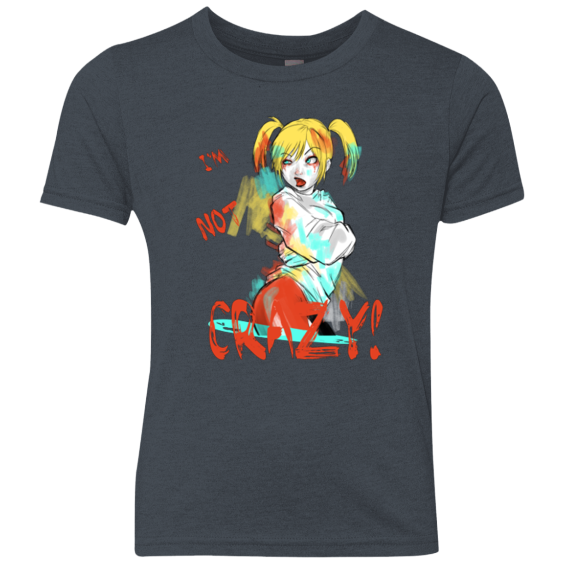 I'm not crazy! Youth Triblend T-Shirt