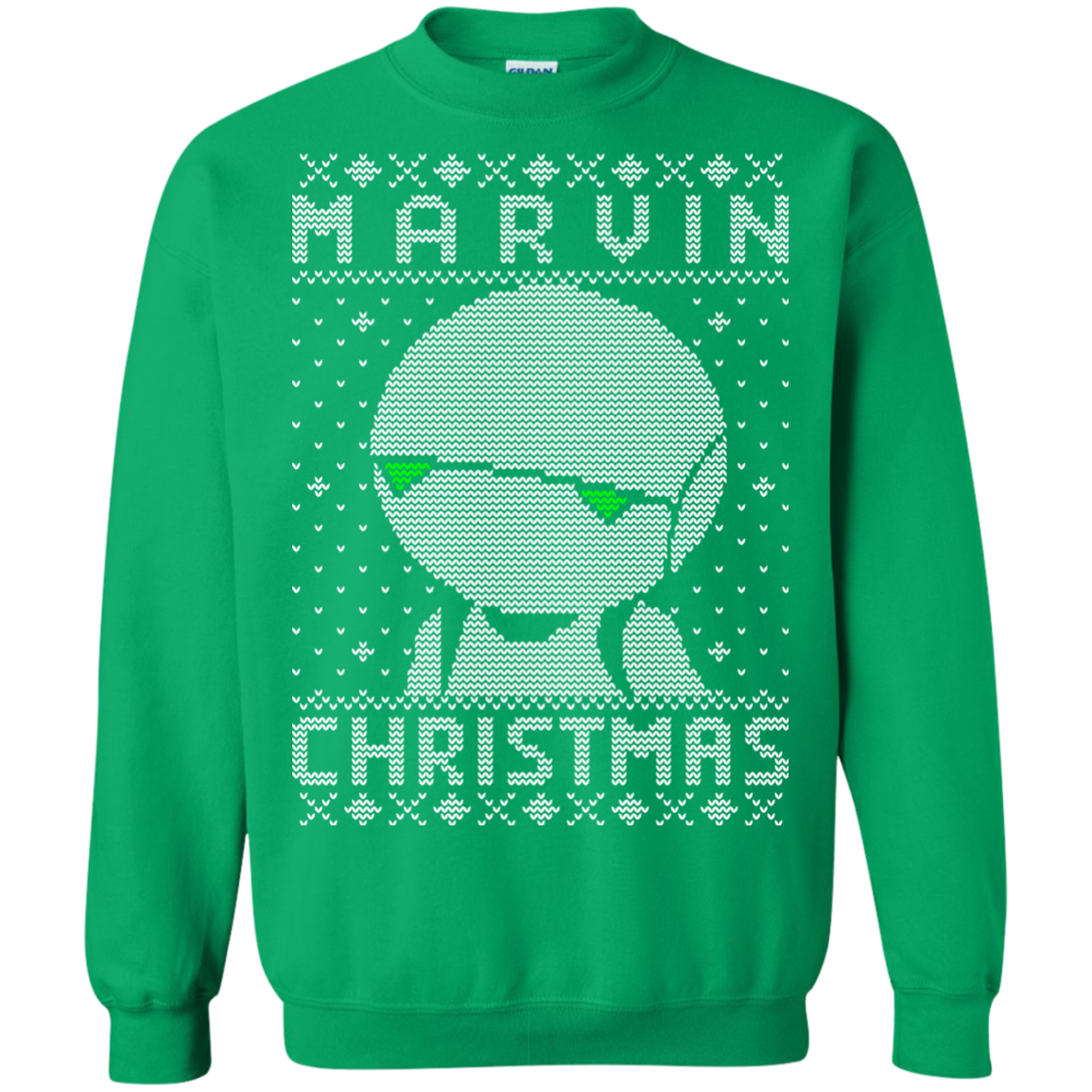 Marvin Christmas Crewneck Sweatshirt