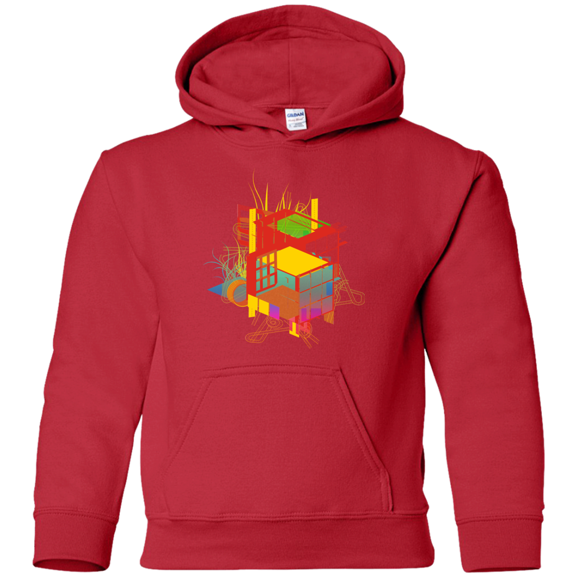 Rubik's Building Youth Hoodie