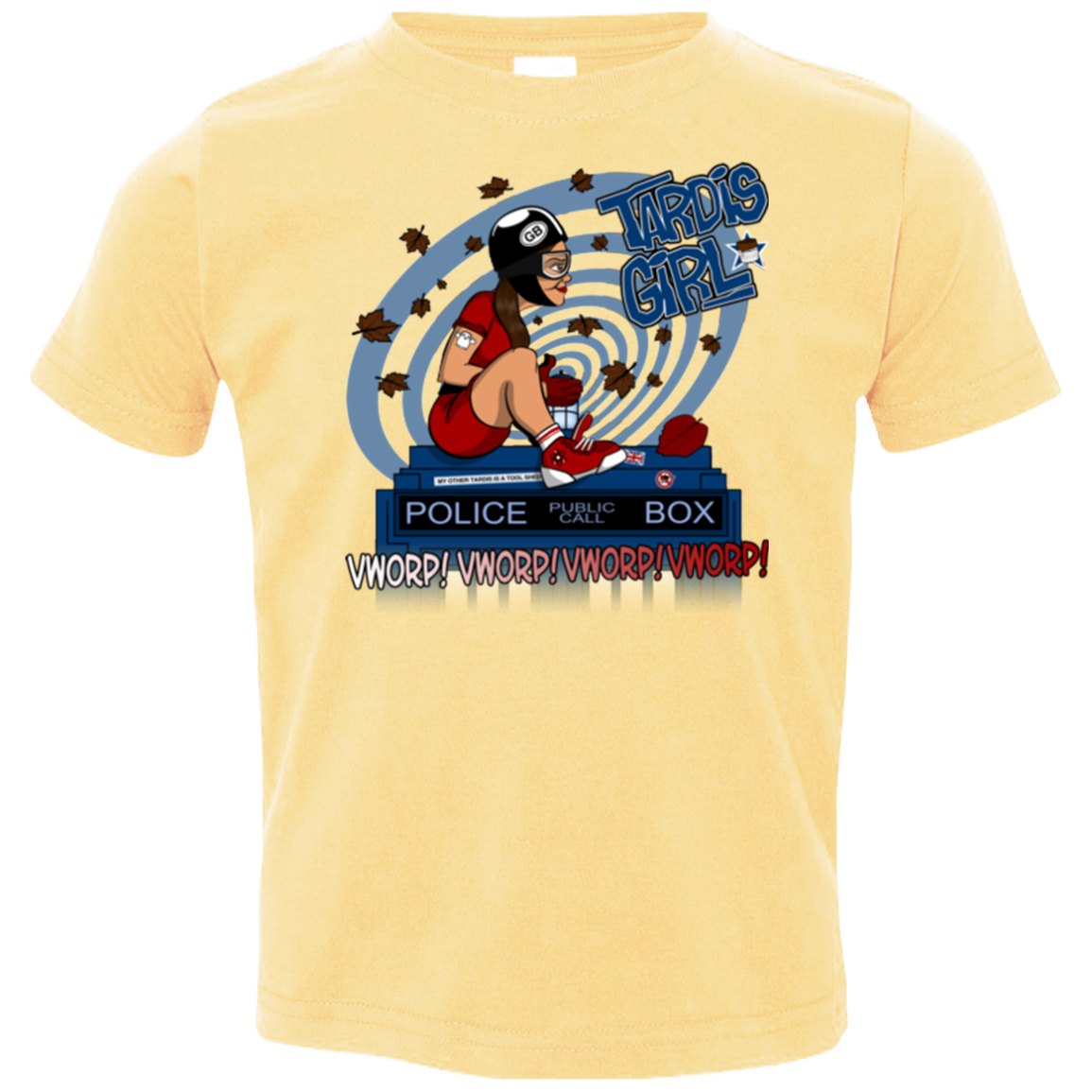 Tardis Girl Toddler Premium T-Shirt