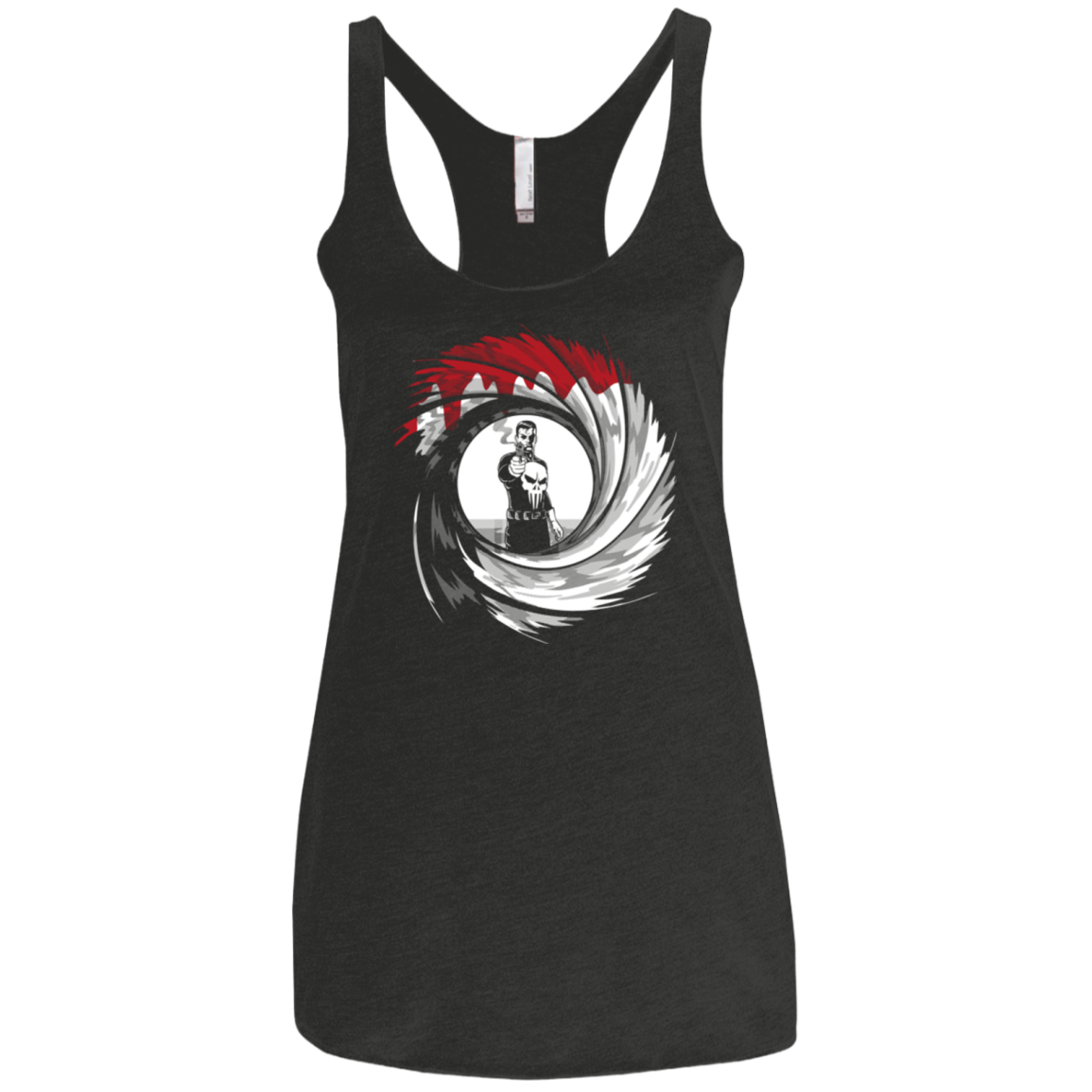 Punishment Shot Women's Triblend Racerback Tank