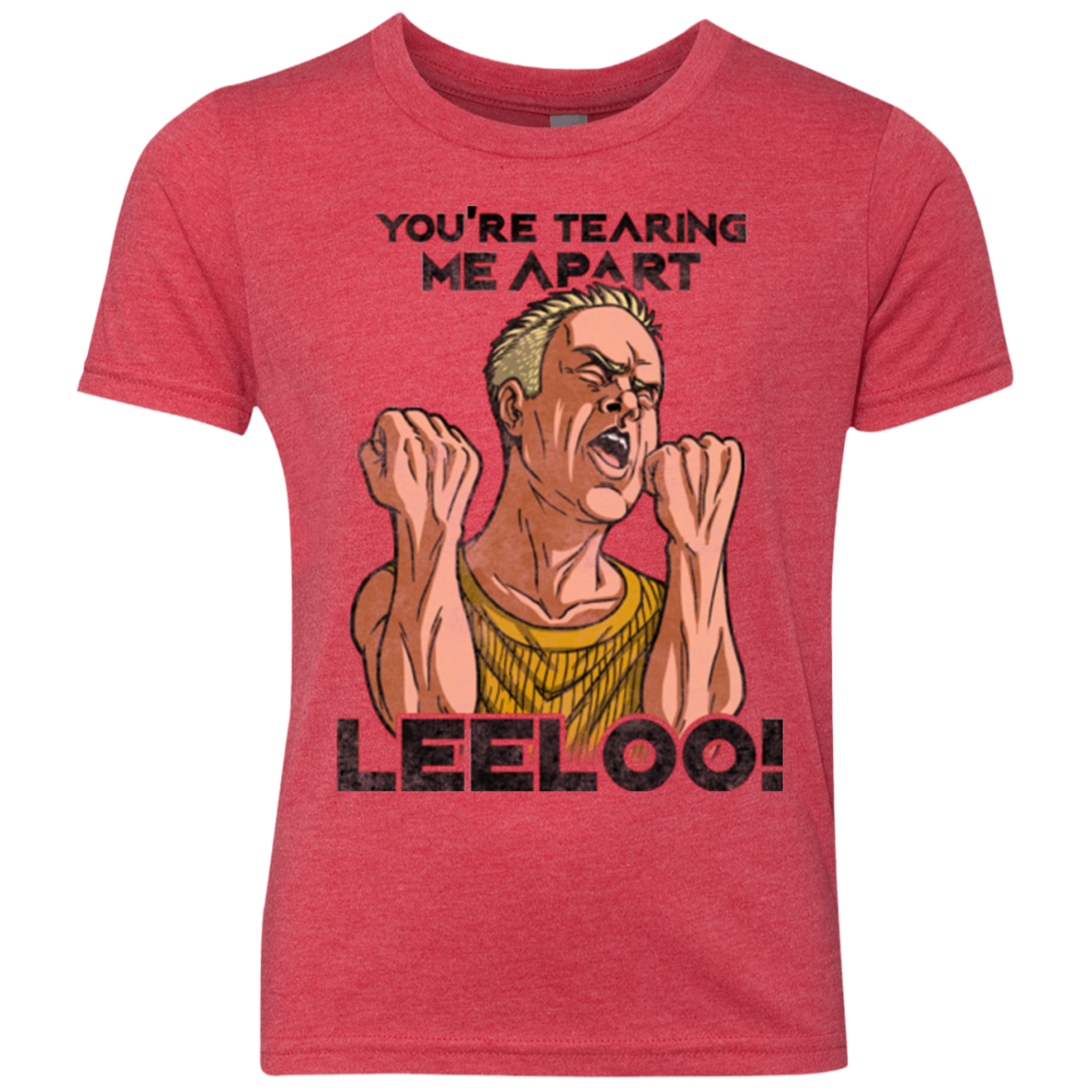 Youre Tearing Me Apart Leeloo Youth Triblend T-Shirt